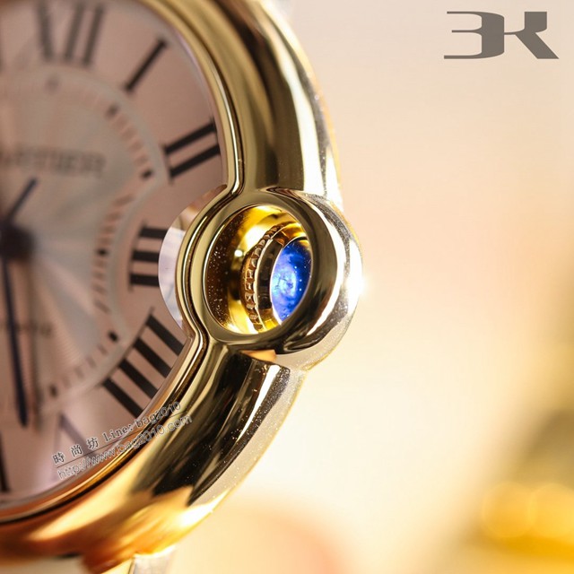卡地亞女士手錶 Cartier經典款3K廠藍氣球 BallonBleuDe系列腕表  gjs2165